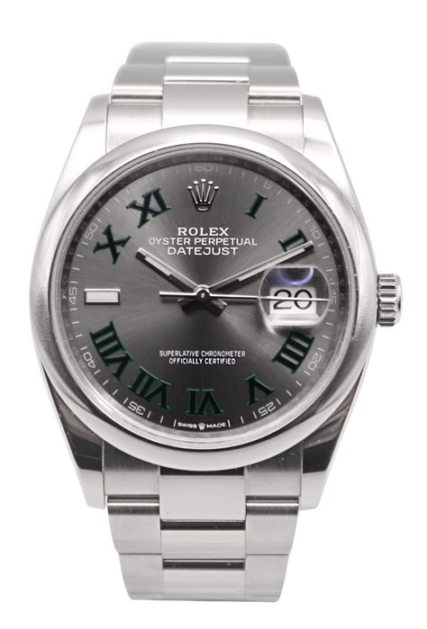 rolex 36mm wimbledon|Rolex datejust 36 Wimbledon.